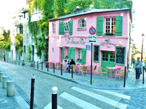 Montmartre - La maison rose de Maurice Utrillo